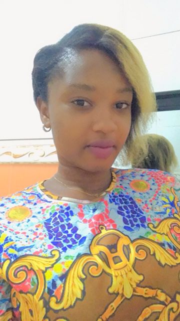 my long relaxed hair